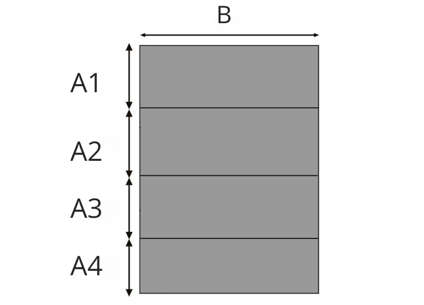 Colchão de 4 partes (3 dobras)