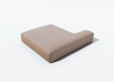 Almofada exterior para chaiselongue direita